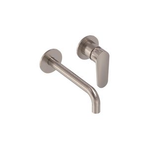 Afbouwdeel wandmengkraan 2-gats FORMA geborsteld nickel PVD excl. inbouwbox MAY