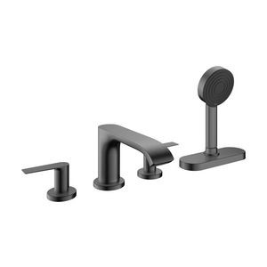 4-gats badrandmengkraan + sBox Vivenis Brushed Black Chrome