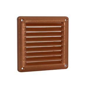 Wood-Line schoepenrooster 100x100 rood-