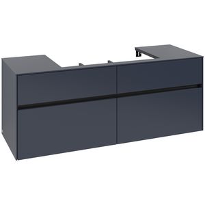 Wastafelonderkast Collaro 1400x548x500mm Marine Blue C088B0VQ