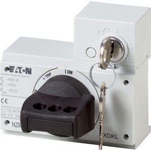 Bedieningsknop NZM1-XDK incl. cilinderslot zwart