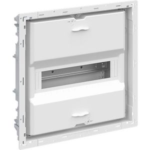 Inbouwverdeler zonder sierlijst deur basic 12M 1-rij N/PE QT