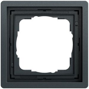 Afdekraam 1-voudig Gira F100 antracit(gel.)