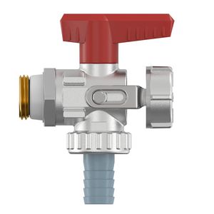 Vul-aftapkraan KFE haaks met slangtule G1/2 Ni Simplex