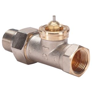 Radiatorafsluiter thermostatisch RAV recht 3/4" (excl. aandrijving)