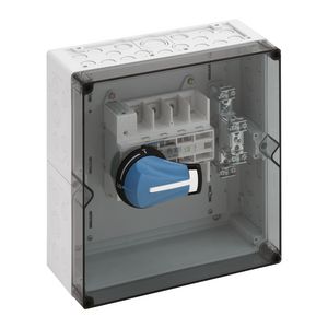 Patroonlastscheider behuizing vermogensautomaat IP54/IP65