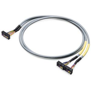 Systeemkabel voor WAGO I/O-SYSTEM, serie 750 2 x 8 analoge i