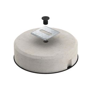 Goot bevestigingsset inclusief FangFix-steen 295x295x84