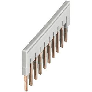 Plug-in brug 4mm² klemmen 10 aansluitingen Grijs VVE=10