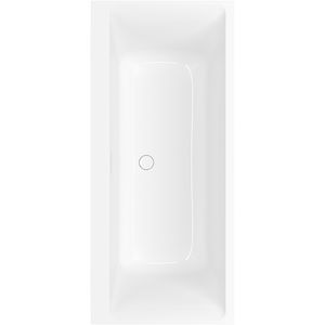 Back-to-wall bad 800x1800mm Stone White Subway 3.0
