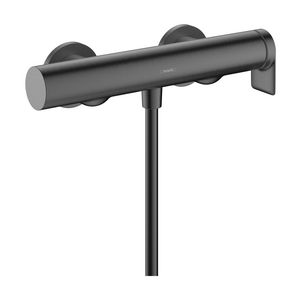 Douchemengkraan Vivenis 1-hendel opbouw Brushed Black Chrome
