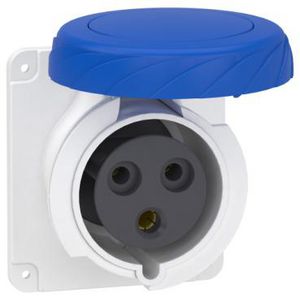 Inbouwcontactdoos Recht 2P+A 32A 200-250V AC 6h PratiKa