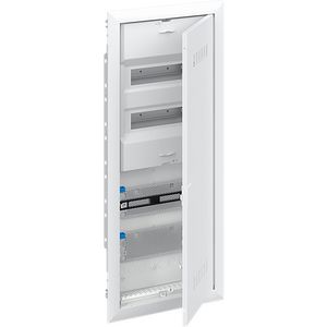 Combi inbouwverdeler sierlijst deur v.v. ventilatie 2-rijen