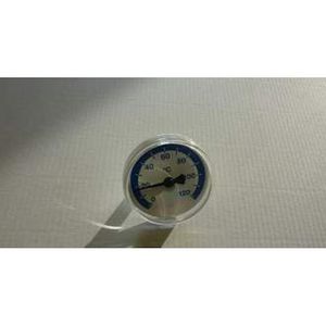 Thermometer 50mm 0-120 C Blauw