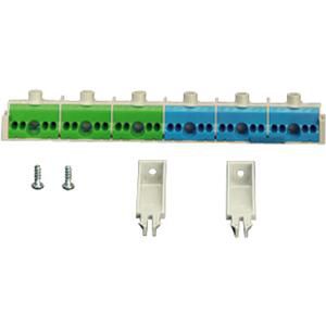 PE en Nul klem 2x 3x25+12x4mm voor 2x12 TE
