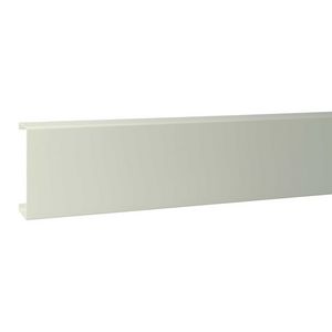 Lengte a 2m. Plintgoot K40 sym afdekprofiel wit