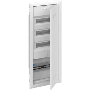 Combi inbouwverdeler sierlijst deur v.v. ventilatie 3-rijen