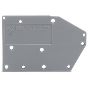 Afsluitplaat opklikbaar 1,5mm 742-800 VVE=100