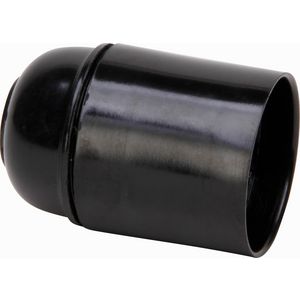 Lamphouder E27 bakeliet zwart VVE=10