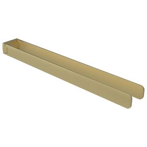 Dubbele handdoekhouder draaibaar goud alu 46cm ALINE
