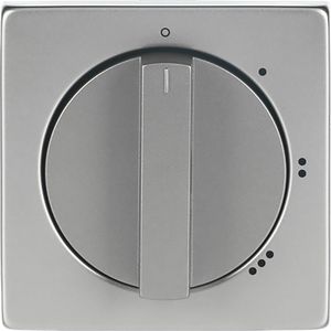 Centraalplaat v 3 standen schak 2710U pure-rvs (2542 DR/01-866)