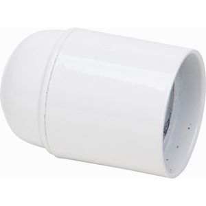 Lamphouder E27 bakeliet wit VVE=10