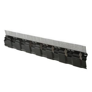 Combiprofiel Airtec 125mm x 1085mm zwart VVE=30