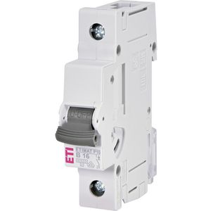 Installatieautomaat ETIMAT P10 B-karakteristiek 16A 1 mod. 1-polig 10kA 1901010