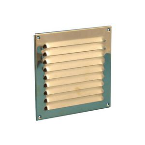Messing schoepenrooster 200x200mm