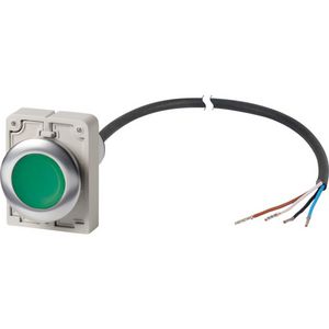 Signaaldrukknop M30C Compact groen vlak 1no/0nc open 185978