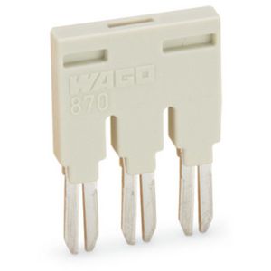 Brug 3-voudig geisoleerd lichtgrijs VVE=25