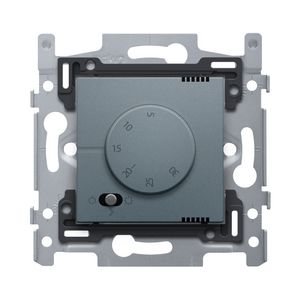 Elektronische thermostaat blue grey coated