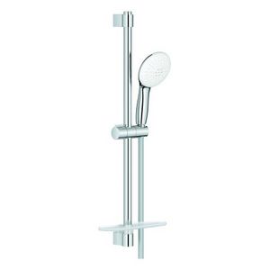 Tempesta 110 glijstangset 2 straalsoorten 600mm Tray, 8,0L/min. chroom (prof)