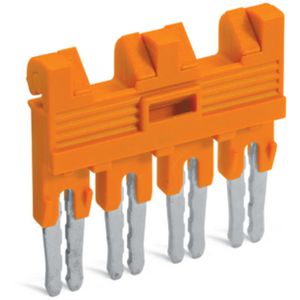 Brug 4-voudig geisoleerd oranje 282-434/100-000 VVE=10