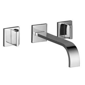 MEM 3-gats wandmengkraan z.afvoer. Dark Chrome 36712782-19