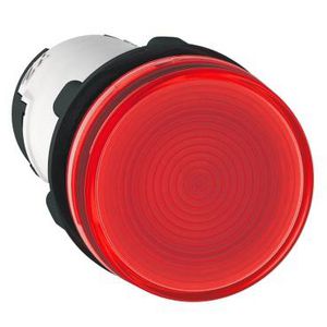 Signaallamp Rond 22mm IP54 BA9S 230V Rood Harmony XB7 VVE=10