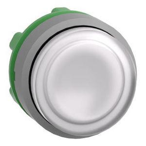 white projecting illum pushbutton head integRALLED cp grey