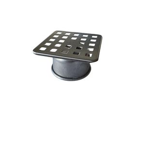 Los RVS putrooster 90 x 90 mm.