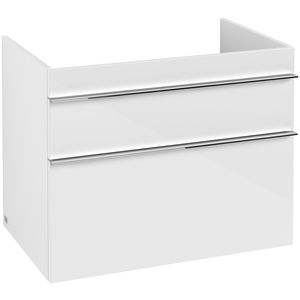 Venticello wastafelonderbouw 753x590x502mm glossy white 2xla