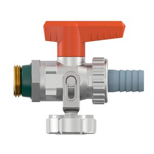 Vul-aftapkraan KFE Solar met slangtule G1/2 Ni Simplex