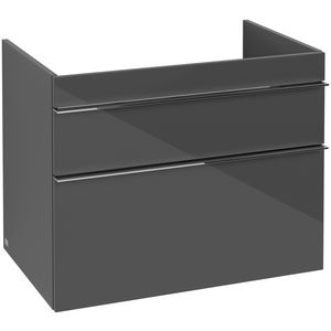 Venticello wastafelonderbouw 753x590x502mm glossy grey 2xla