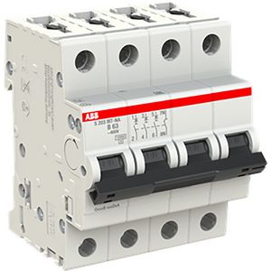 Installatieautomaat S200MT 3P+N B63 10kA Tractie