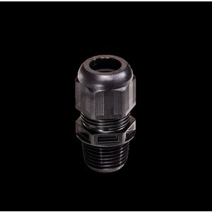 Kabelwartel kunststof IP68 3/8NPT zwart VVE=50