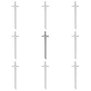 Kanaal aansluitbuisjes kunststof incl. pvc-slang d=5mm set2x