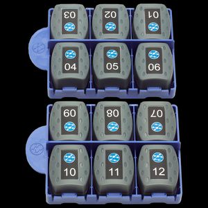 Set remote units met 12x RJ45 volledig testen t.b.v. VDV II