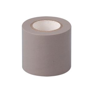 PVC tape 50mm 10mtr. grijs