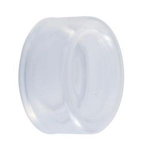 Beschermkap ronde Verhoogde drukknop 22mm Transp VVE=10