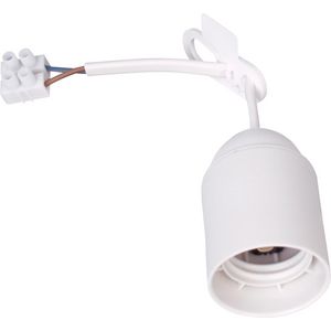 Verhuisfitting E27 wit VVE=10