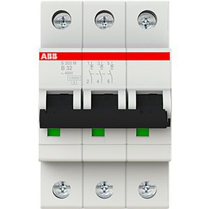 Installatieautomaat 10kA 3-polig B-karakteristiek 32A