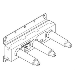 Inbouwwandmengkraan Uitloop in het midden 3570097090